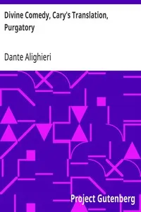 Divine Comedy, Cary's Translation, Purgatory — Dante Alighieri cover