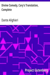 Divine Comedy, Cary's Translation, Complete — Dante Alighieri cover