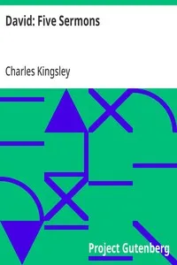 David: Five Sermons — Charles Kingsley cover