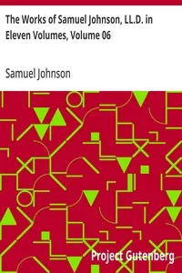The Works of Samuel Johnson, LL.D. in Eleven Volumes, Volume 06: Reviews, Political Tracts, and Lives of Eminent Persons — Samuel Johnson cover