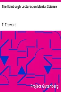 The Edinburgh Lectures on Mental Science — T. (Thomas) Troward cover