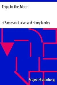 Trips to the Moon — of Samosata Lucian cover