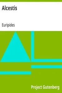 Alcestis — Euripides cover