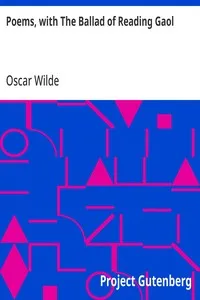 Poems, with The Ballad of Reading Gaol — Oscar Wilde cover