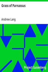 Grass of Parnassus cover