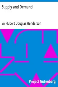 Supply and Demand cover