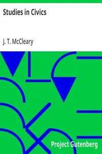 Studies in Civics — J. T. (James Thompson) McCleary cover