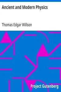 Ancient and Modern Physics cover