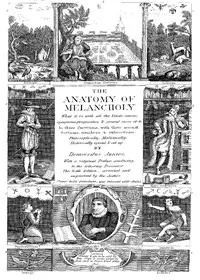 The Anatomy of Melancholy — Robert Burton cover