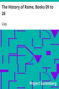 The History of Rome, Books 09 to 26 — Livy cover