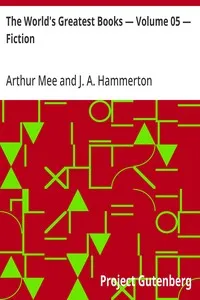 The World's Greatest Books — Volume 05 — Fiction — Anonymous cover