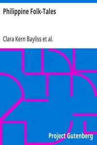 Philippine Folk-Tales — Clara Kern Bayliss cover