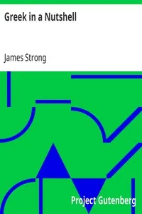 Greek in a Nutshell — James Strong cover