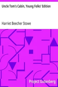 Uncle Tom's Cabin, Young Folks' Edition — Harriet Beecher Stowe cover