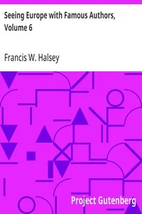Seeing Europe with Famous Authors, Volume 6: Germany, Austria-Hungary and Switzerland, part 2 — Anonymous cover