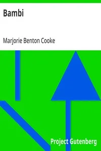 Bambi — Marjorie Benton Cooke cover
