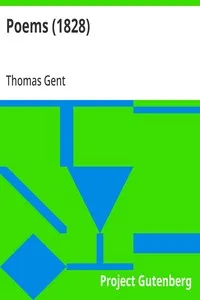 Poems (1828) — Thomas Gent cover