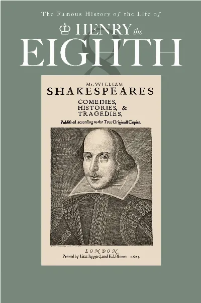 King Henry VIII — William Shakespeare cover