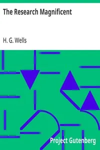The Research Magnificent — H. G. (Herbert George) Wells cover
