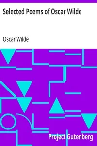 Selected Poems of Oscar Wilde — Oscar Wilde cover