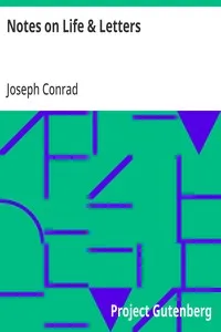 Notes on Life & Letters — Joseph Conrad cover