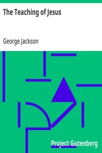 The Teaching of Jesus — George Jackson cover