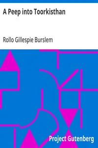 A Peep into Toorkisthan cover