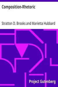 Composition-Rhetoric — Stratton D. (Stratton Duluth) Brooks cover