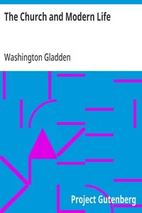 The Church and Modern Life cover