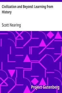 Civilization and Beyond: Learning from History — Scott Nearing cover