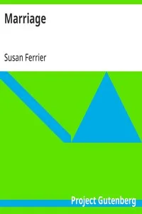 Marriage — Susan Ferrier cover