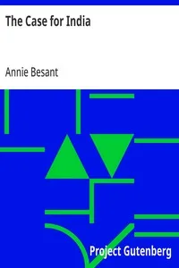 The Case for India — Annie Besant cover