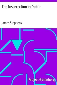 The Insurrection in Dublin — James Stephens cover