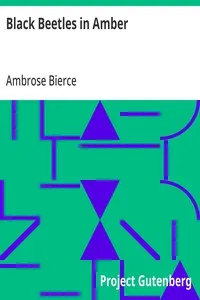 Black Beetles in Amber — Ambrose Bierce cover
