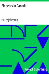 Pioneers in Canada — Harry Johnston cover