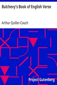 Bulchevy's Book of English Verse — Anonymous cover