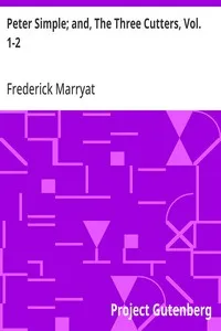 Peter Simple; and, The Three Cutters, Vol. 1-2 cover