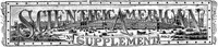 Scientific American Supplement, No. 803, May 23, 1891 — Various cover