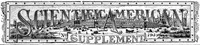 Scientific American Supplement, No. 795, March 28, 1891 — Various cover