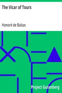 The Vicar of Tours — Honoré de Balzac cover