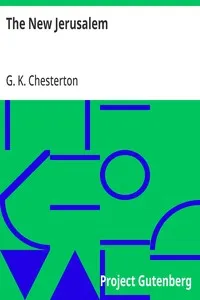 The New Jerusalem — G. K. (Gilbert Keith) Chesterton cover
