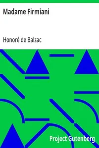Madame Firmiani — Honoré de Balzac cover