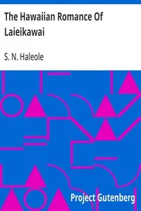 The Hawaiian Romance Of Laieikawai cover