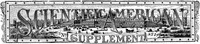 Scientific American Supplement, No. 821, September 26, 1891 — Various cover