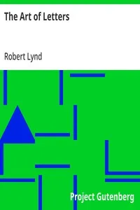 The Art of Letters cover