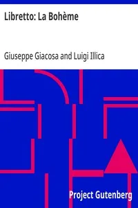 Libretto: La Bohème cover