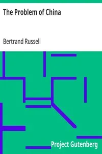 The Problem of China — Bertrand Russell cover