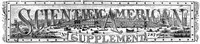 Scientific American Supplement, No. 787, January 31, 1891 — Various cover