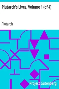 Plutarch's Lives, Volume 1 (of 4) — Plutarch cover