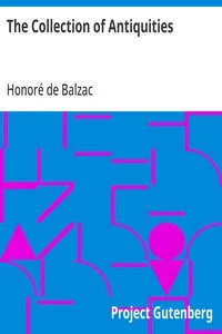 The Collection of Antiquities — Honoré de Balzac cover